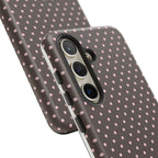 Brown Polka Phone Case