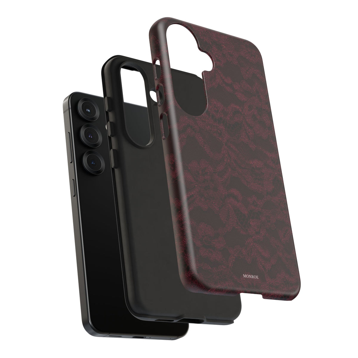 Burgundy Lace Tough Case