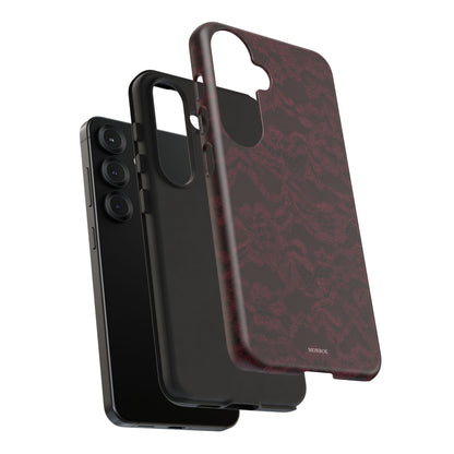 Burgundy Lace Tough Case