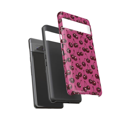 Burgundy Cherries Tough Case