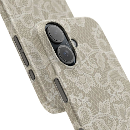 Vintage Beige Lace Case