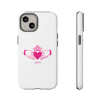 Pink Irish Claddagh Symbol Tough Phone Case