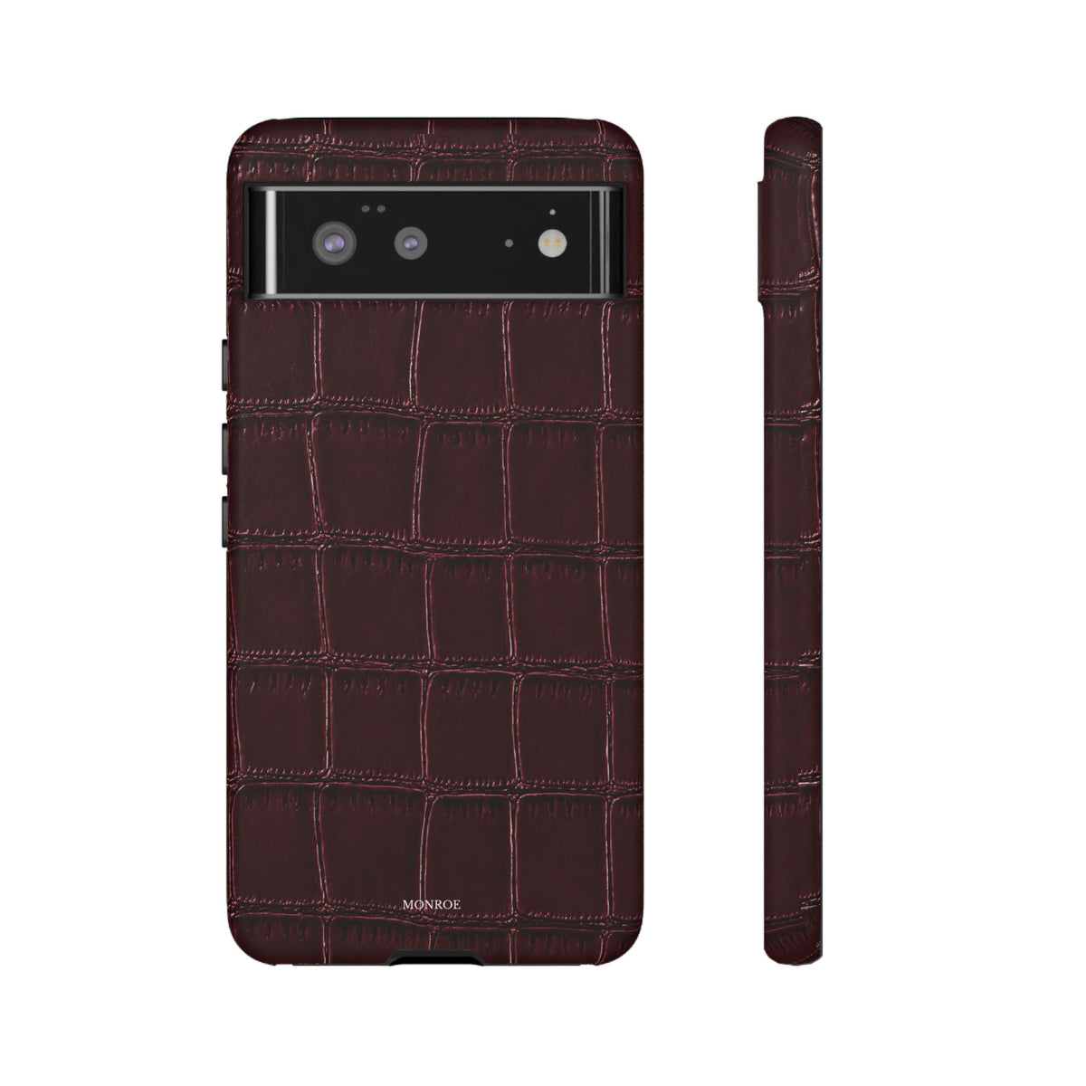 Burgundy Croc Tough Case