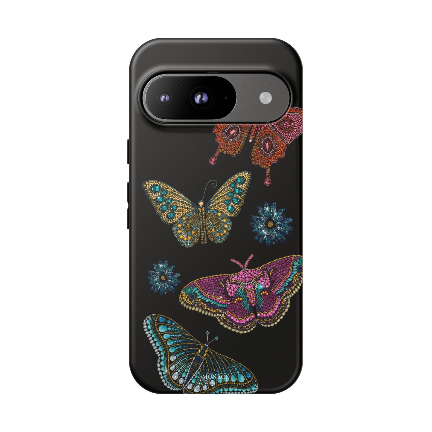 Butterfly Beaded Tough Case