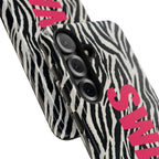 'SWAG' Zebra Print Tough Case