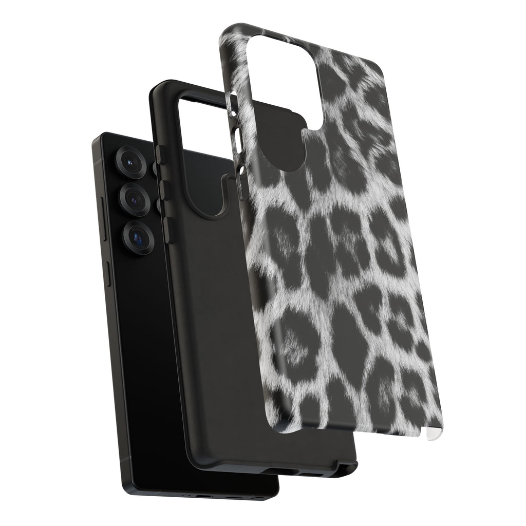 B&W Leopard Phone Case