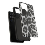 B&W Leopard Phone Case