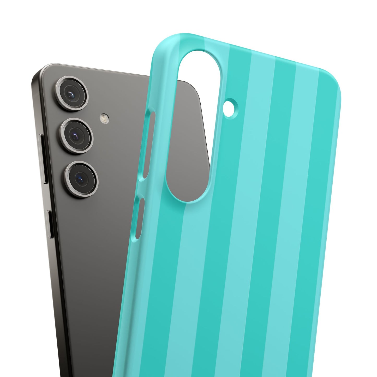 Striped Aqua Case