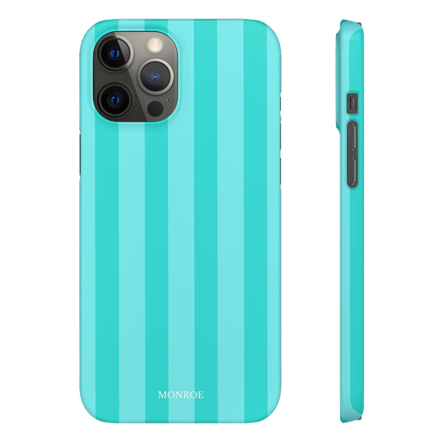 Striped Aqua Case