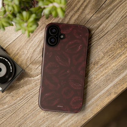 Burgundy Kiss Tough Case