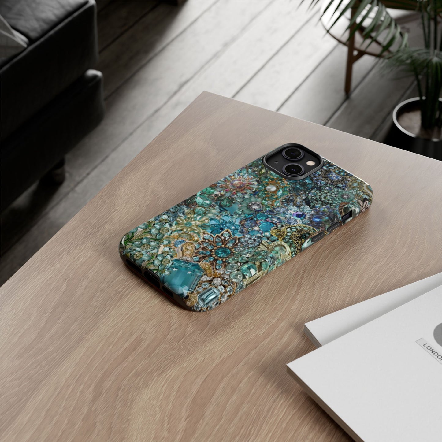 Turquoise Jewel Case