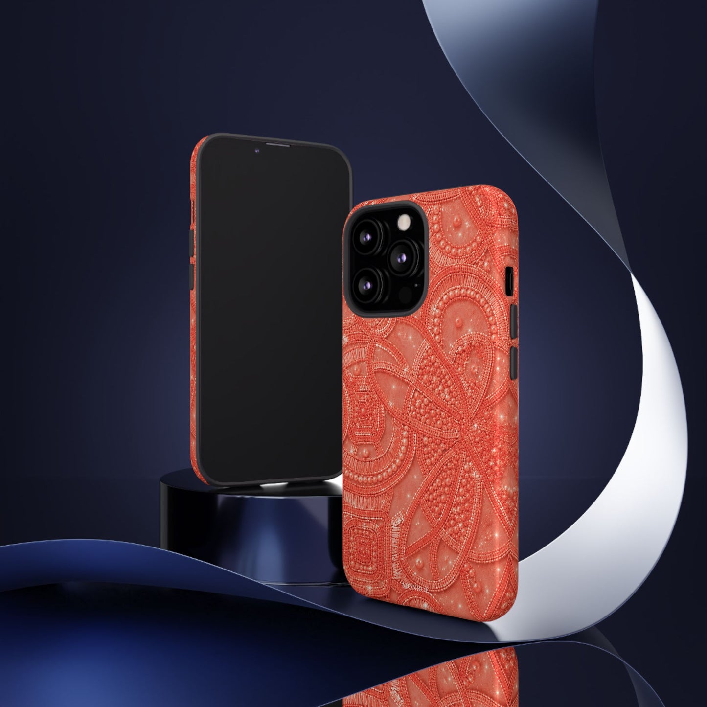 Coral Lace Tough Case