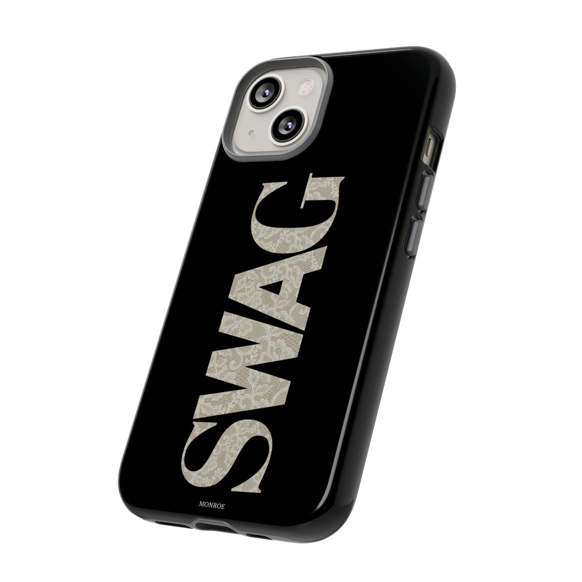 Lace Swag Black Tough Case
