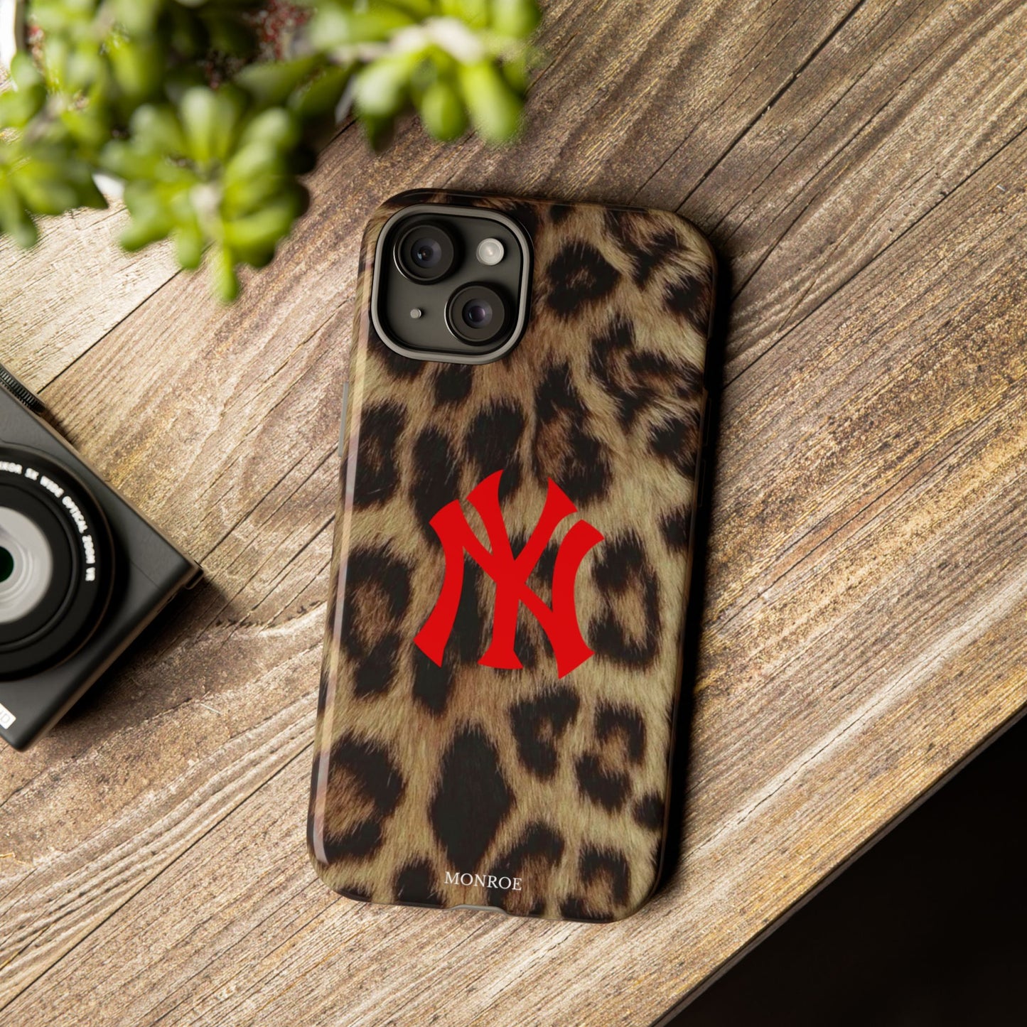 Leopard Print NY Tough Case