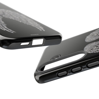Silver Angel Wings Tough Case