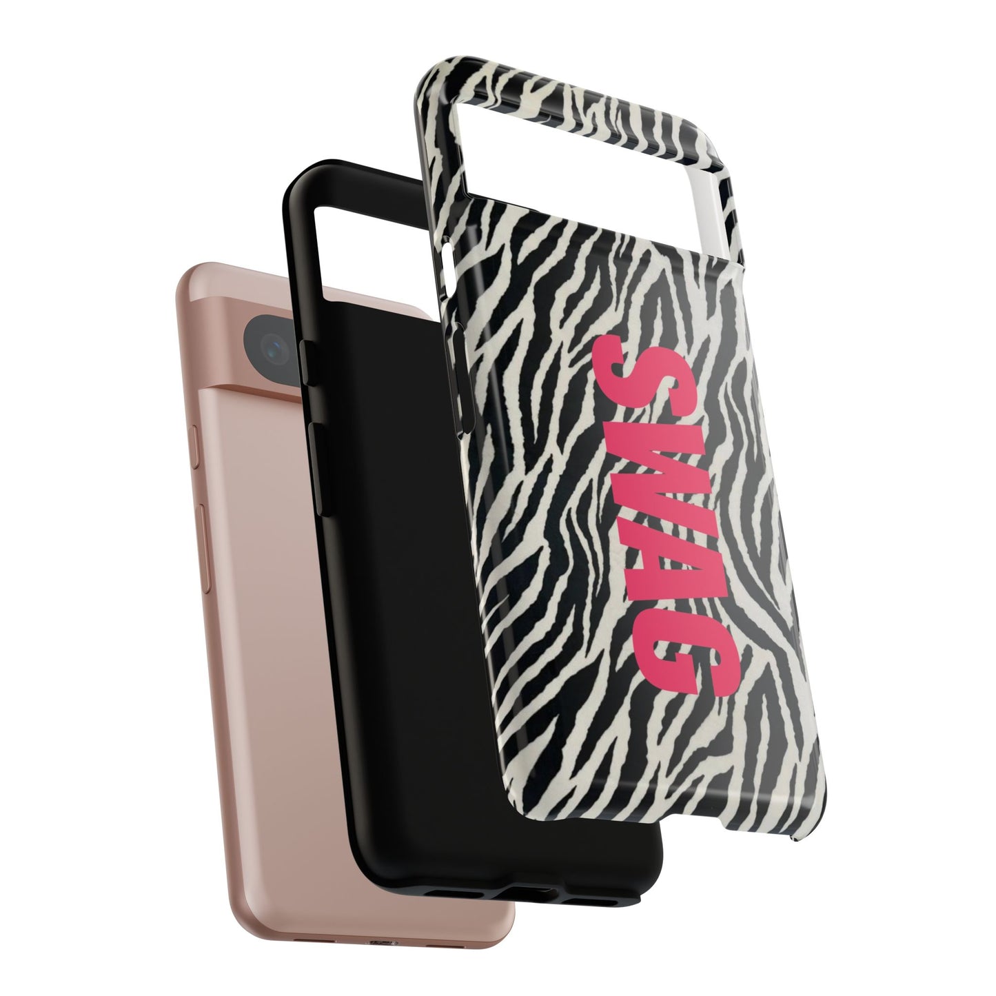 Zebra Print  "SWAG" Tough Case