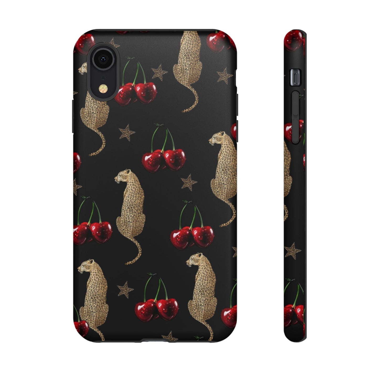 Leopard & Cherry Tough Case