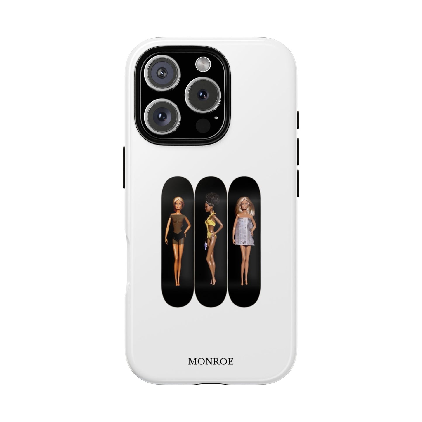 Retro Doll Skateboard Tough Case