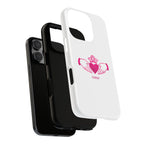Pink Irish Claddagh Symbol Tough Phone Case