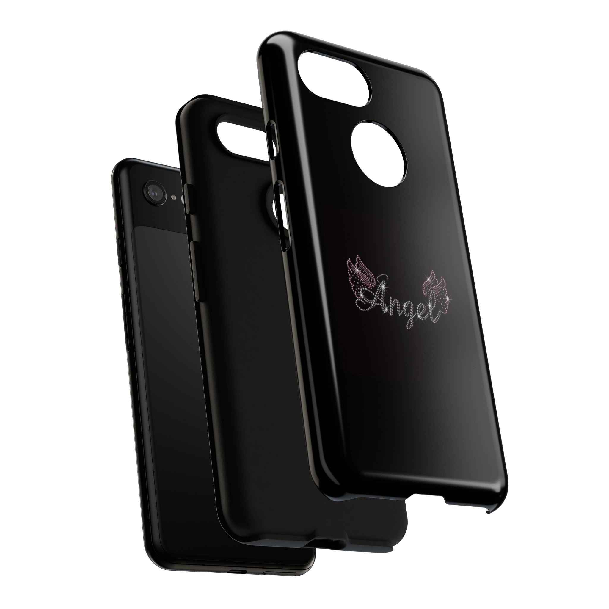 Glitter Angel Phone Case