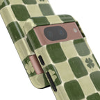 Clover Checker Tough Phone Case