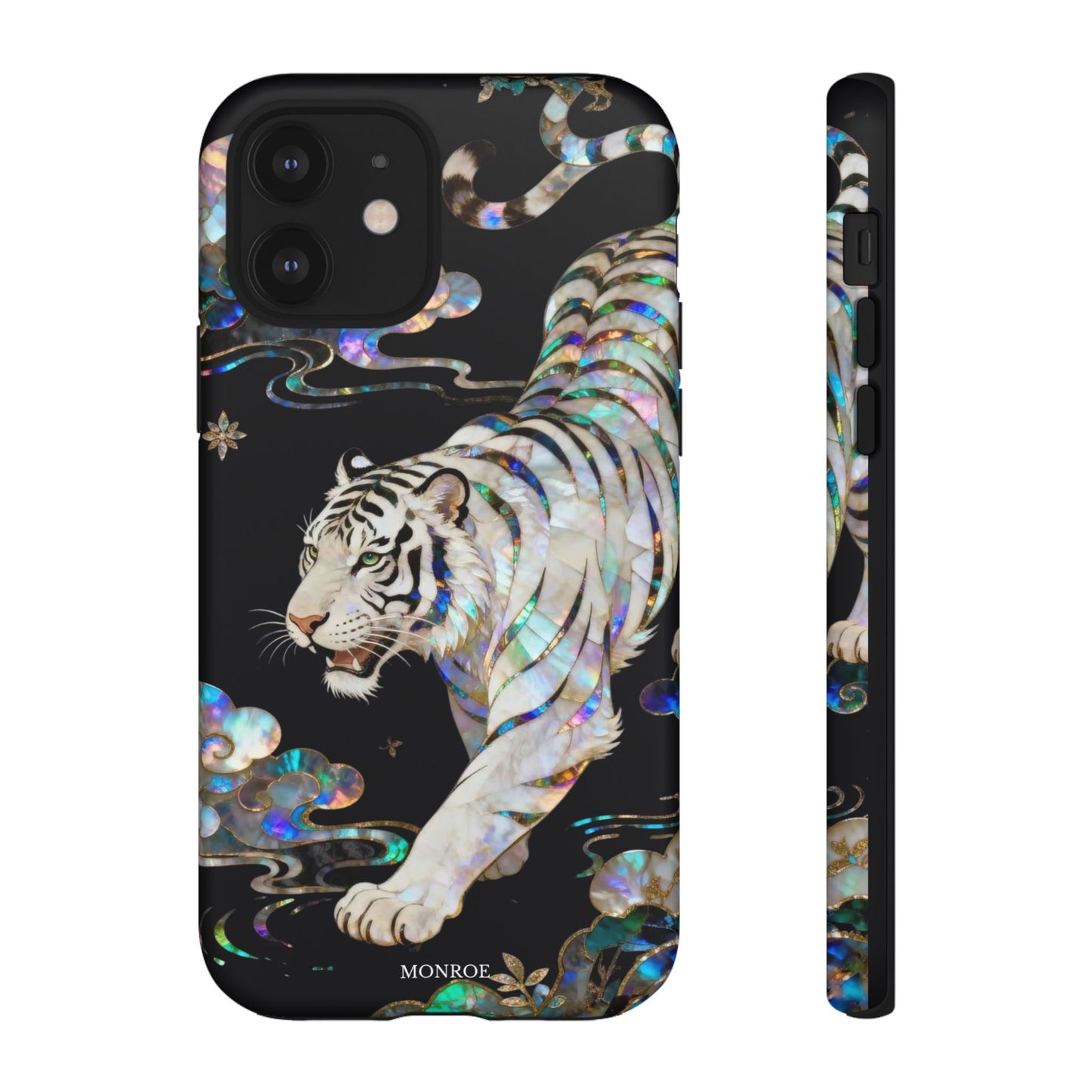 Iridescent White Tiger Tough Case