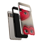 3D Hearts Phone Case