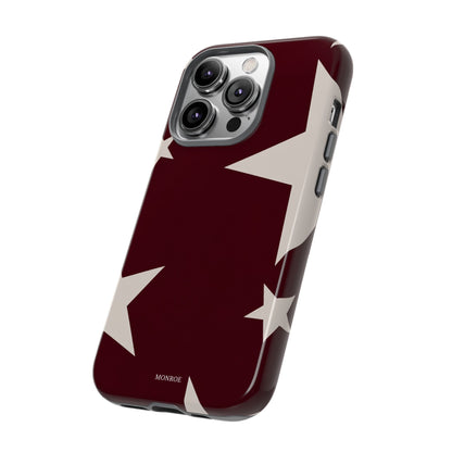 Burgundy Stars Tough Case