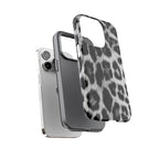 B&W Leopard Phone Case