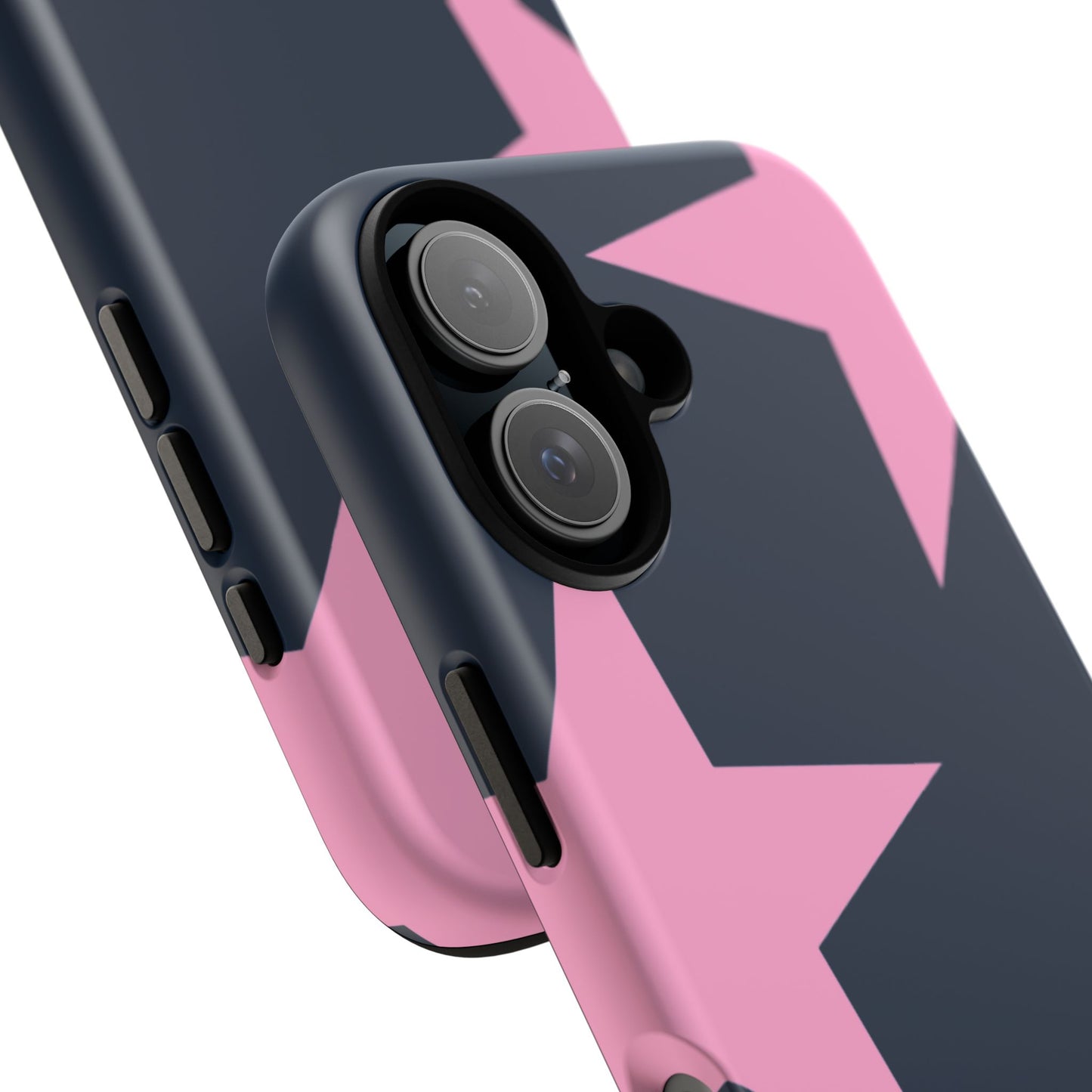 Navy & Pink Star Tough Cover