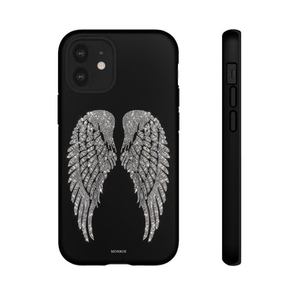 Silver Angel Wings Tough Case