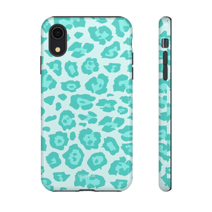 Teal Leopard Tough Case