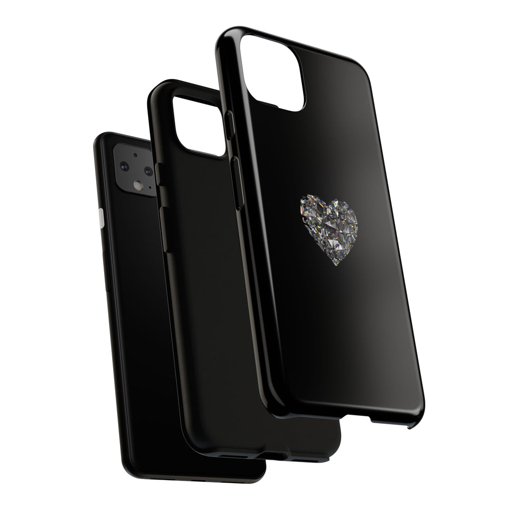 Crystal Heart Phone Case