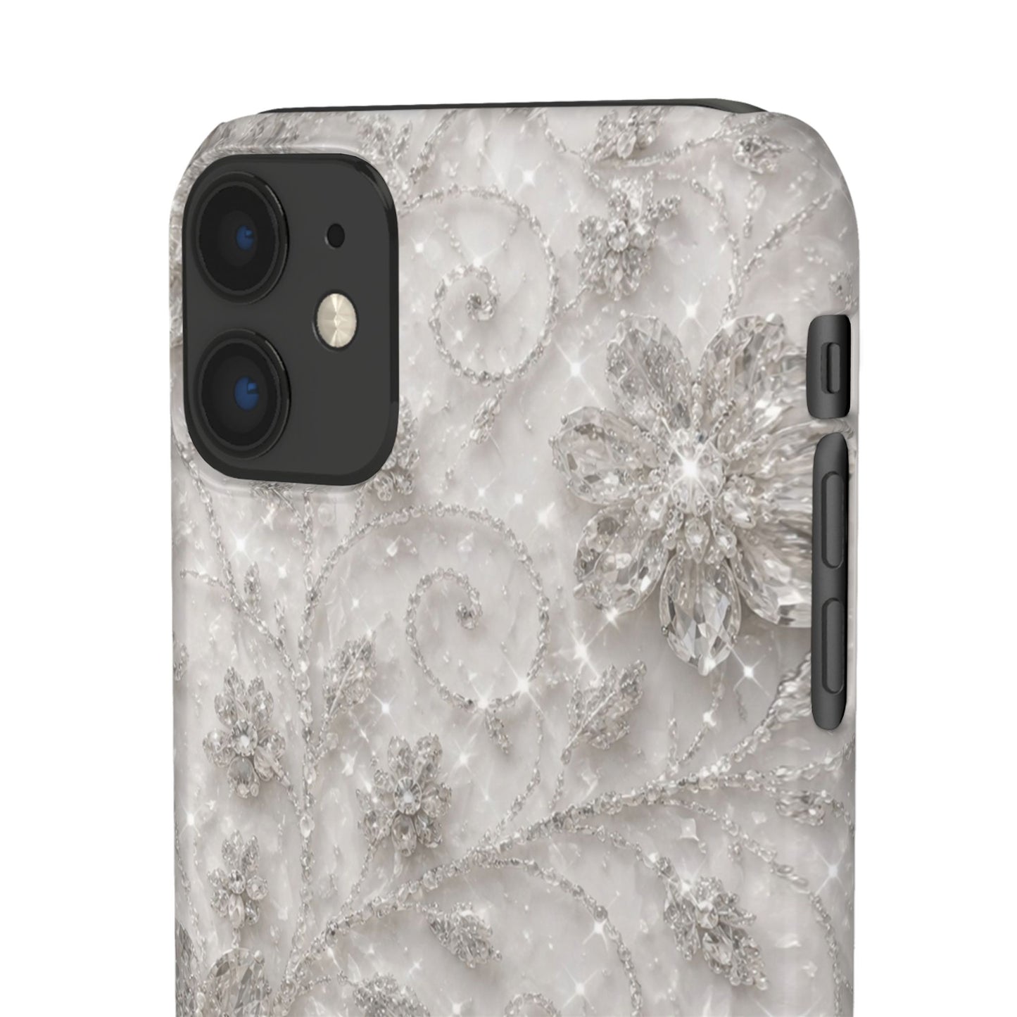 Glittery Floral Case
