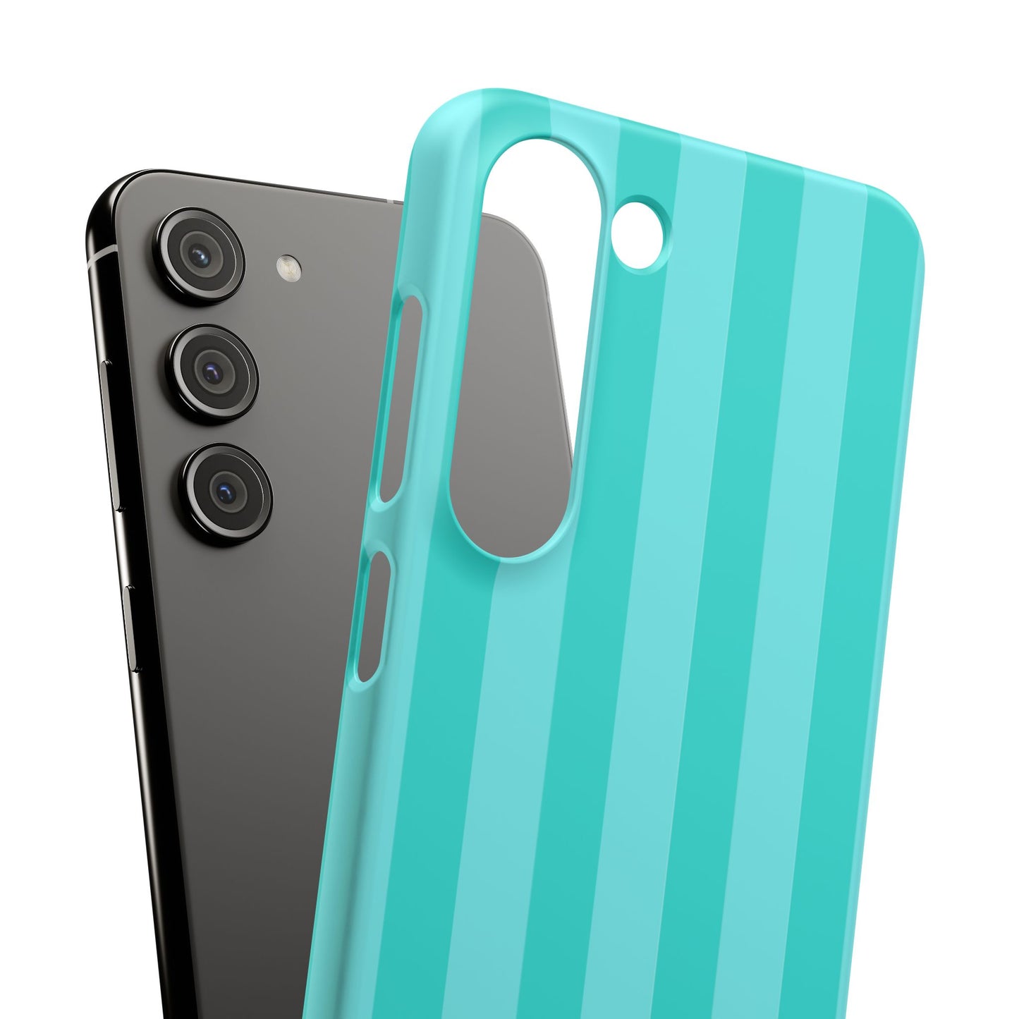 Striped Aqua Case