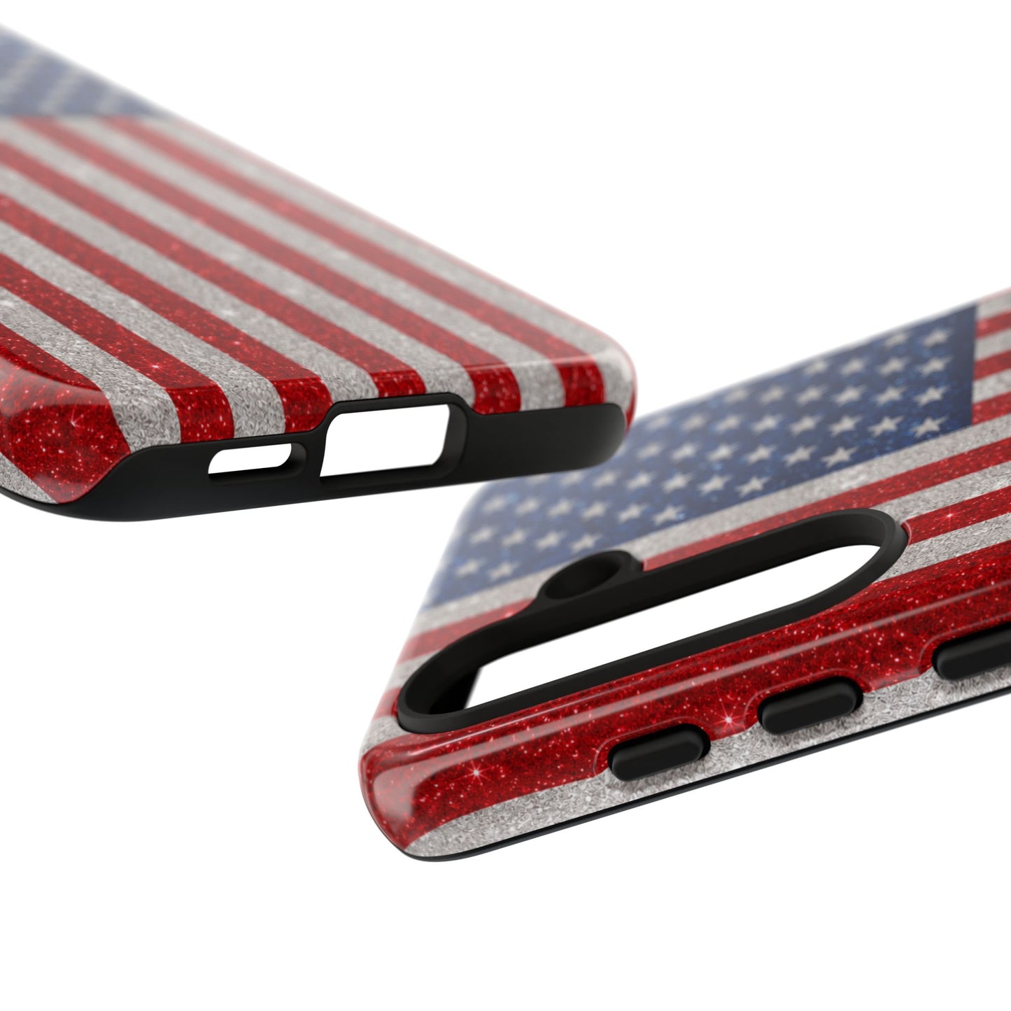 America Glitter Tough Case