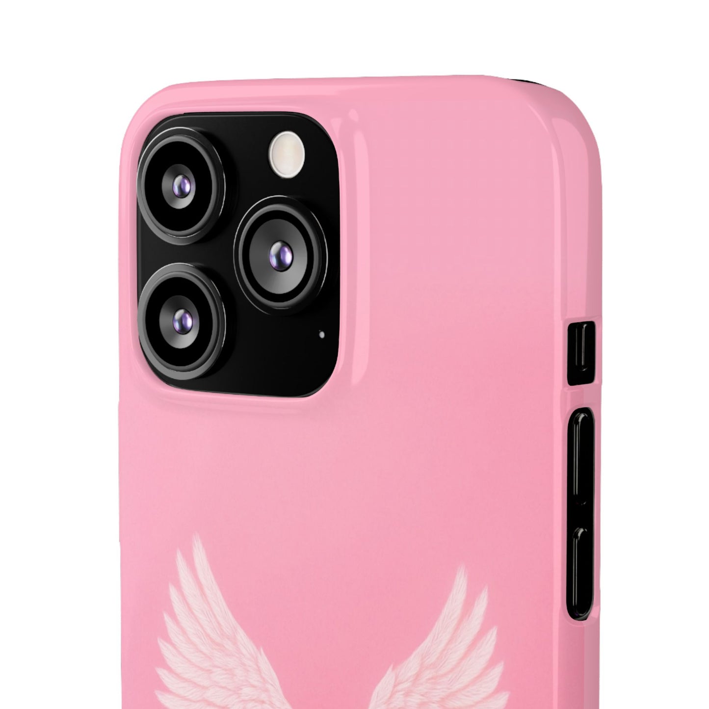 Pink Angel Wings Case