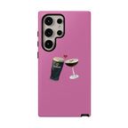 Pint & Wine Glass (Pink) Tough Case