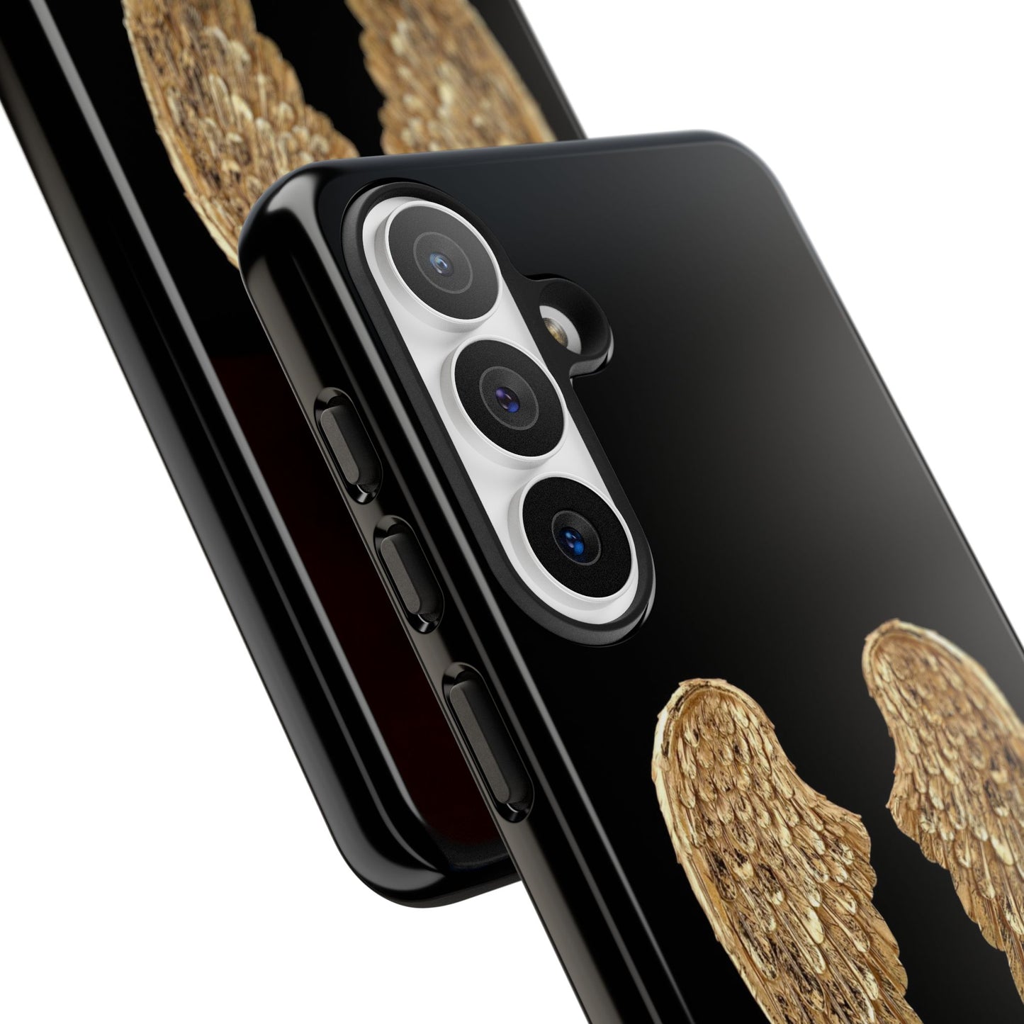 Gold Angel Wings Tough Case