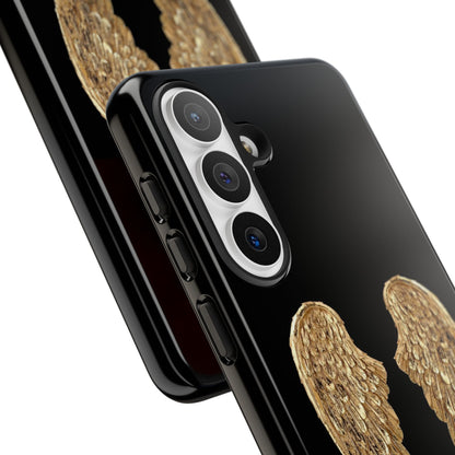 Gold Angel Wings Tough Case