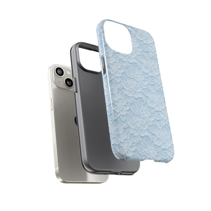 Glacier Blue Lace Tough Case