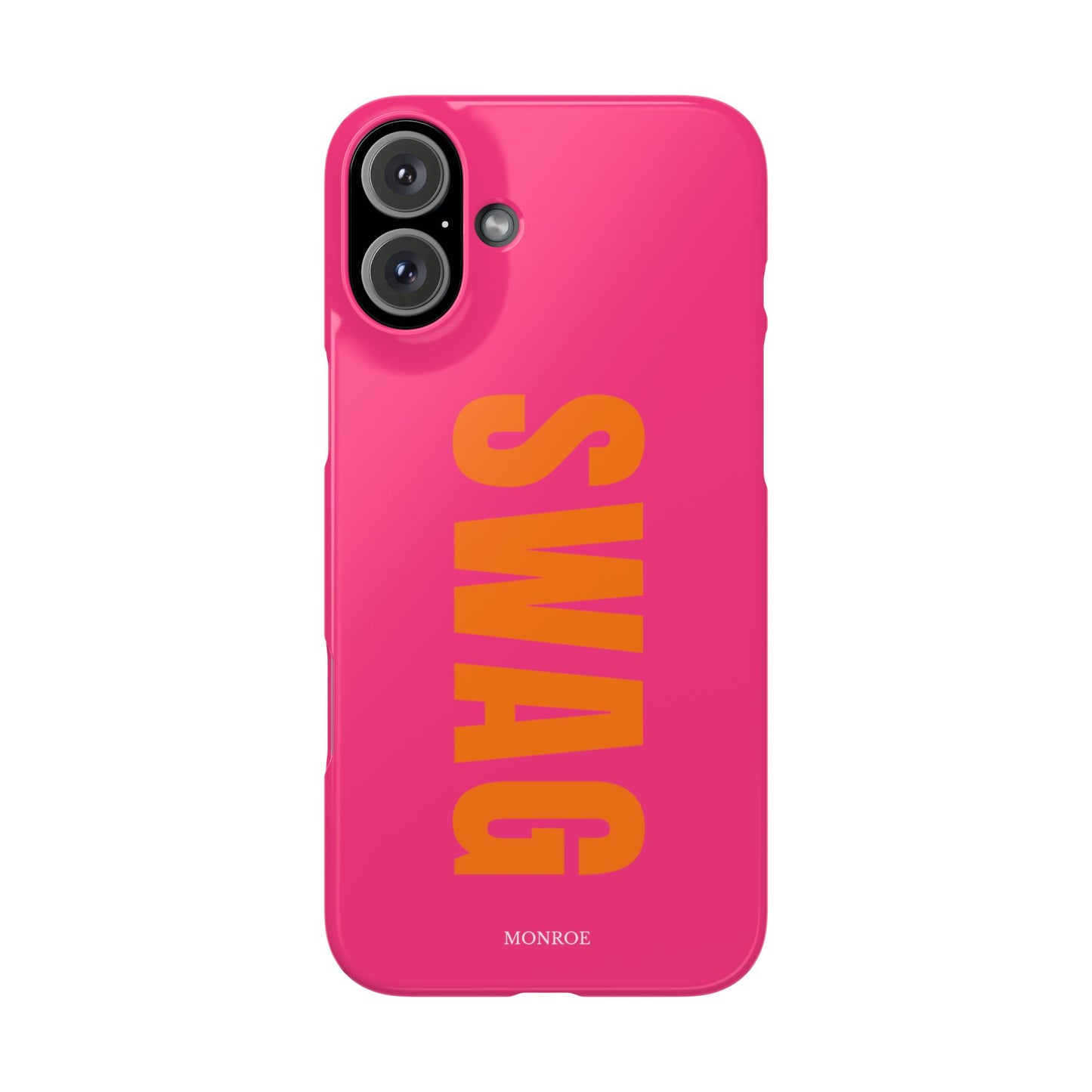 Bold Pink "SWAG" Case