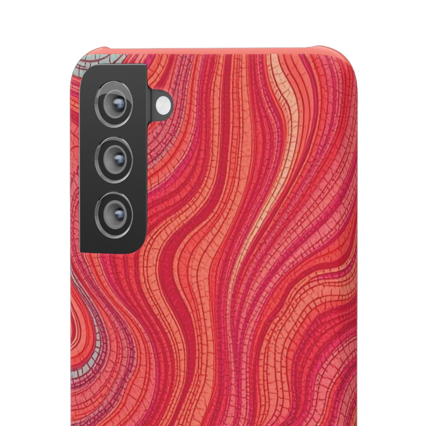 Retro Wavy Red Case