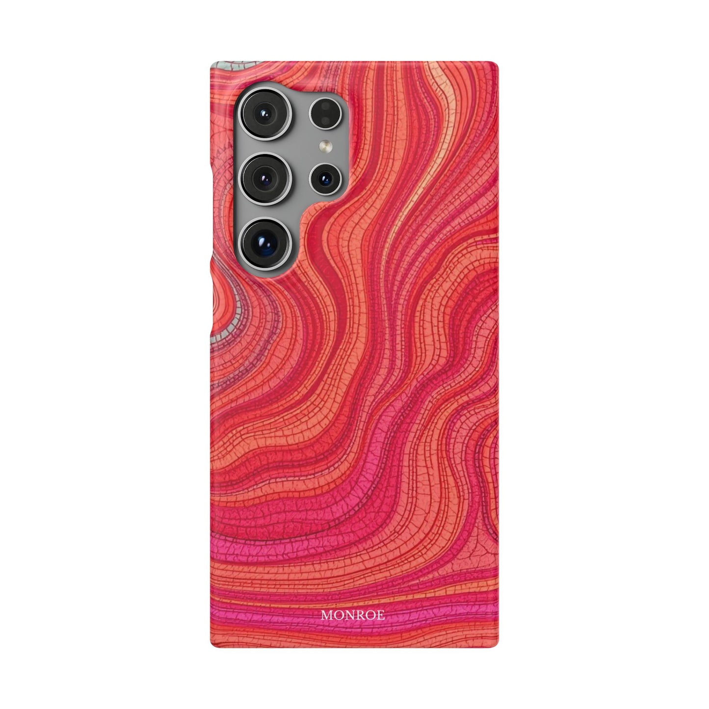 Retro Wavy Red Case