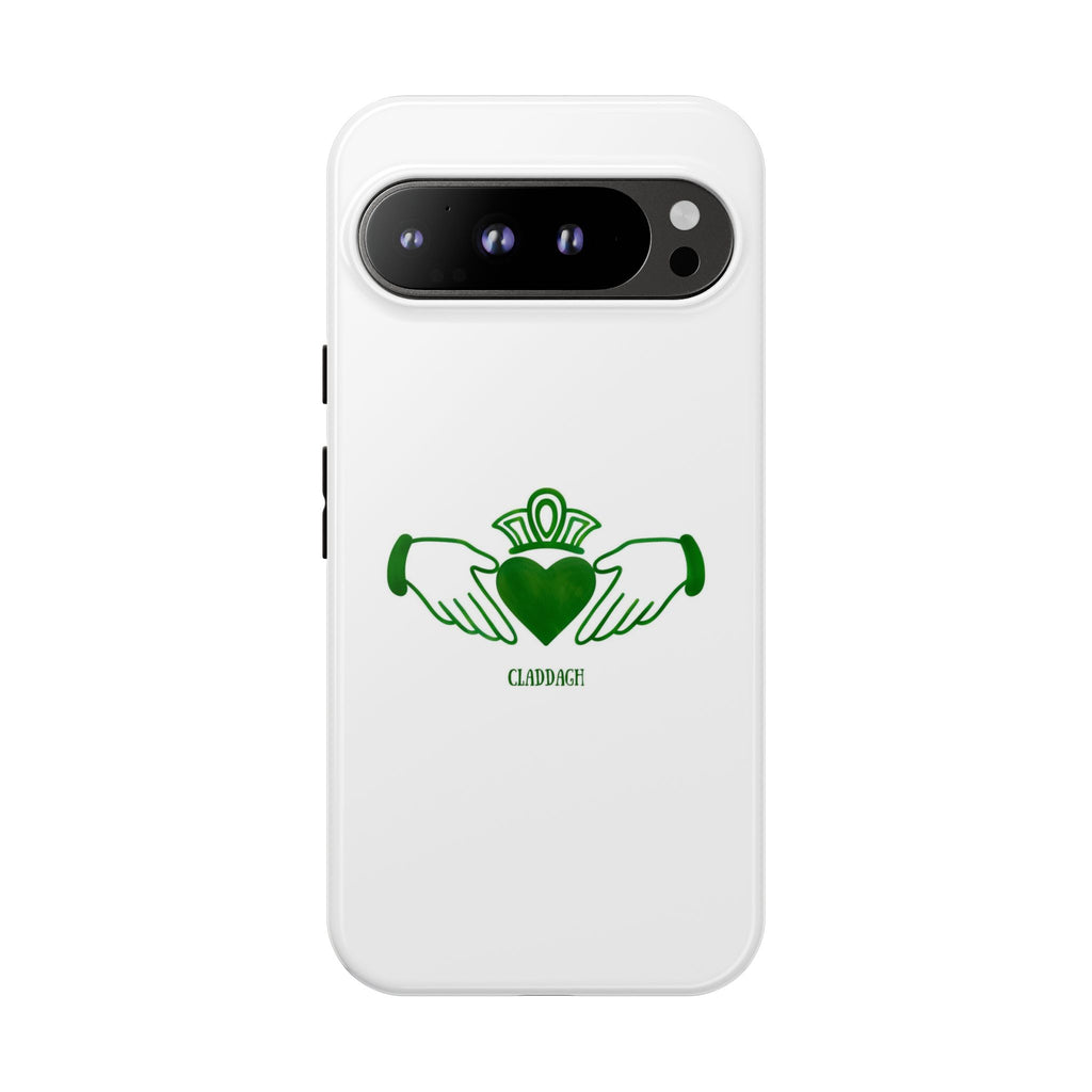 Irish Claddagh Symbol Green Tough Case