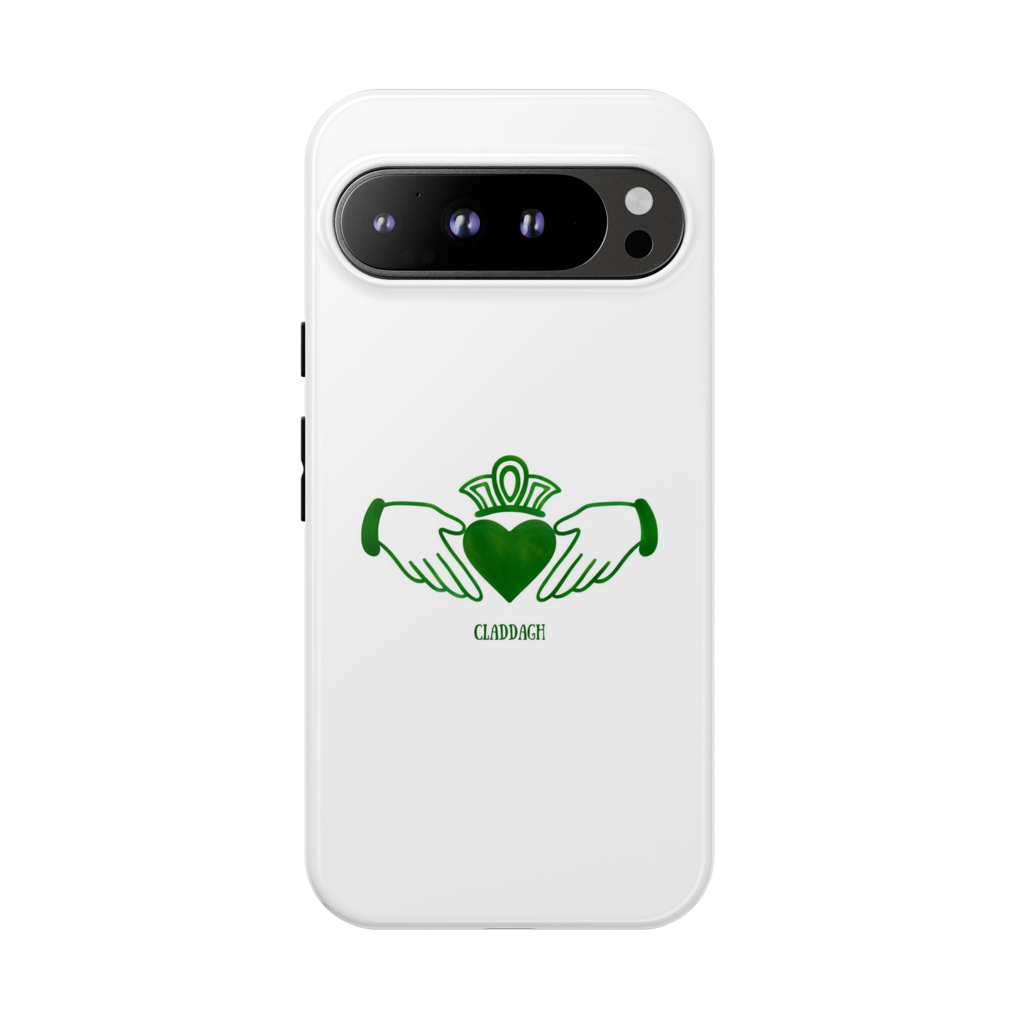 Irish Claddagh Symbol Green Tough Case