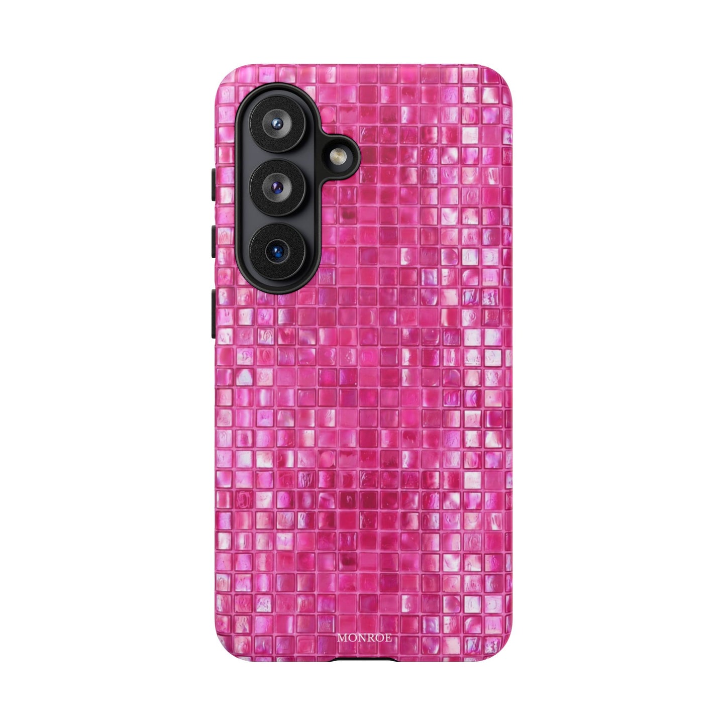Hot Pink Mosaic Tough Case