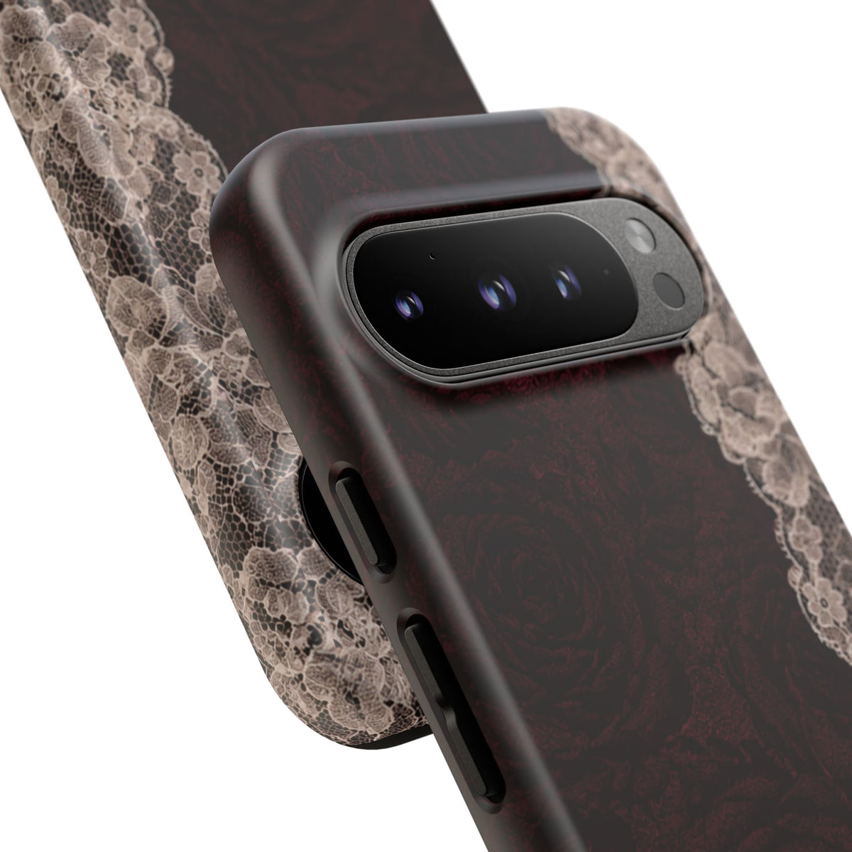 Burgundy Rose Tough Case