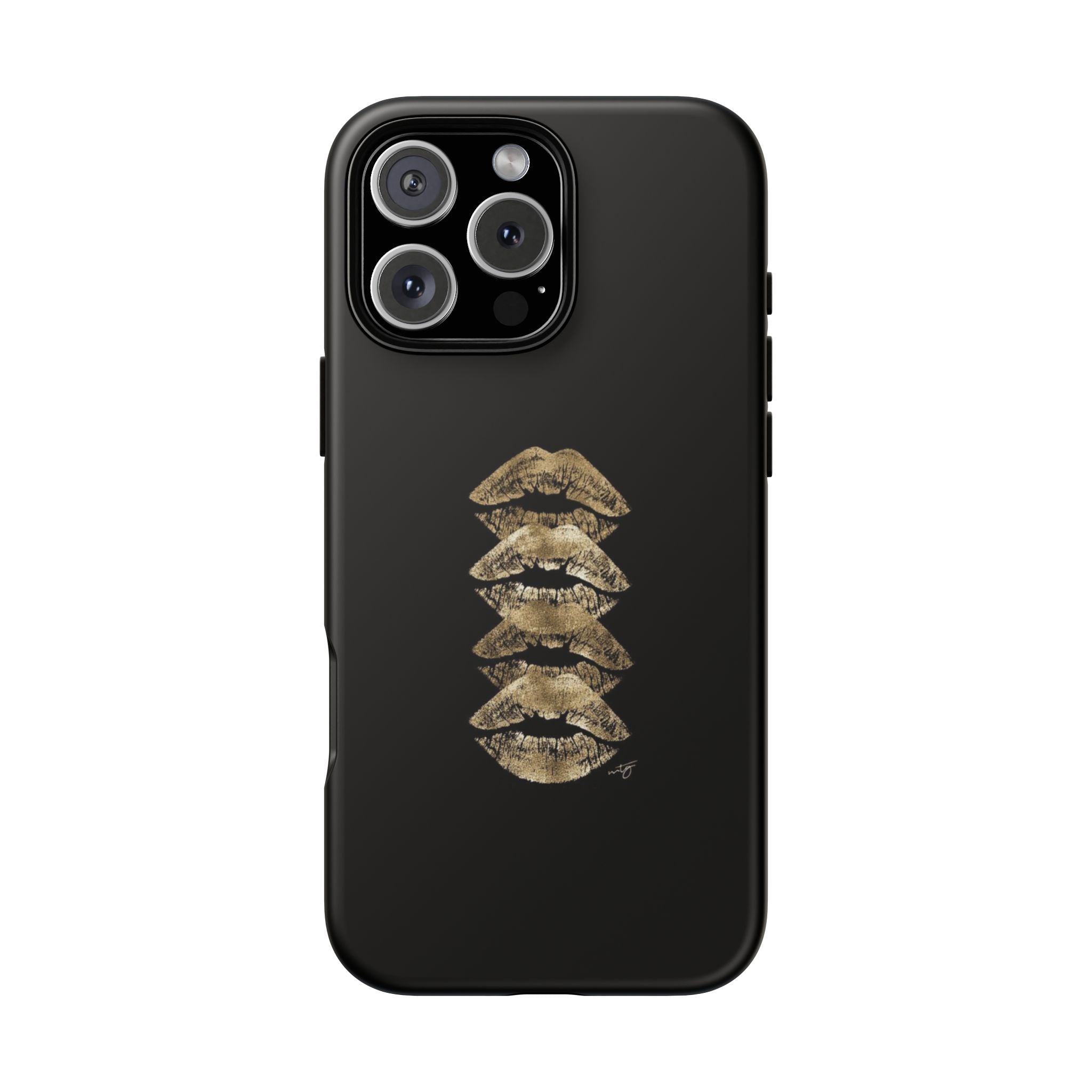 Golden Lipstick Phone Case