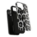 B&W Leopard Phone Case